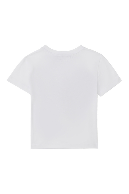 Sparkle Logo Print T-Shirt